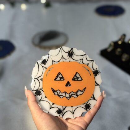 Pumkin Reveire -Resin coaster